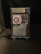 Load image into Gallery viewer, 2020 Tua Tagovailoa Purple Prizm Draft Pick Graded BGS 9.5 Football Card #101