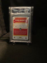 Load image into Gallery viewer, 2018 Patrick Mahomes Panini Donruss Optic Graded PSA 9 Football Card #49
