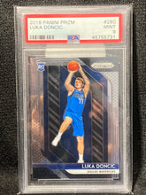 Load image into Gallery viewer, 2018-19 Luca Doncic Panini Prizm PSA MINT 9 Rookie Basketball Card No 280
